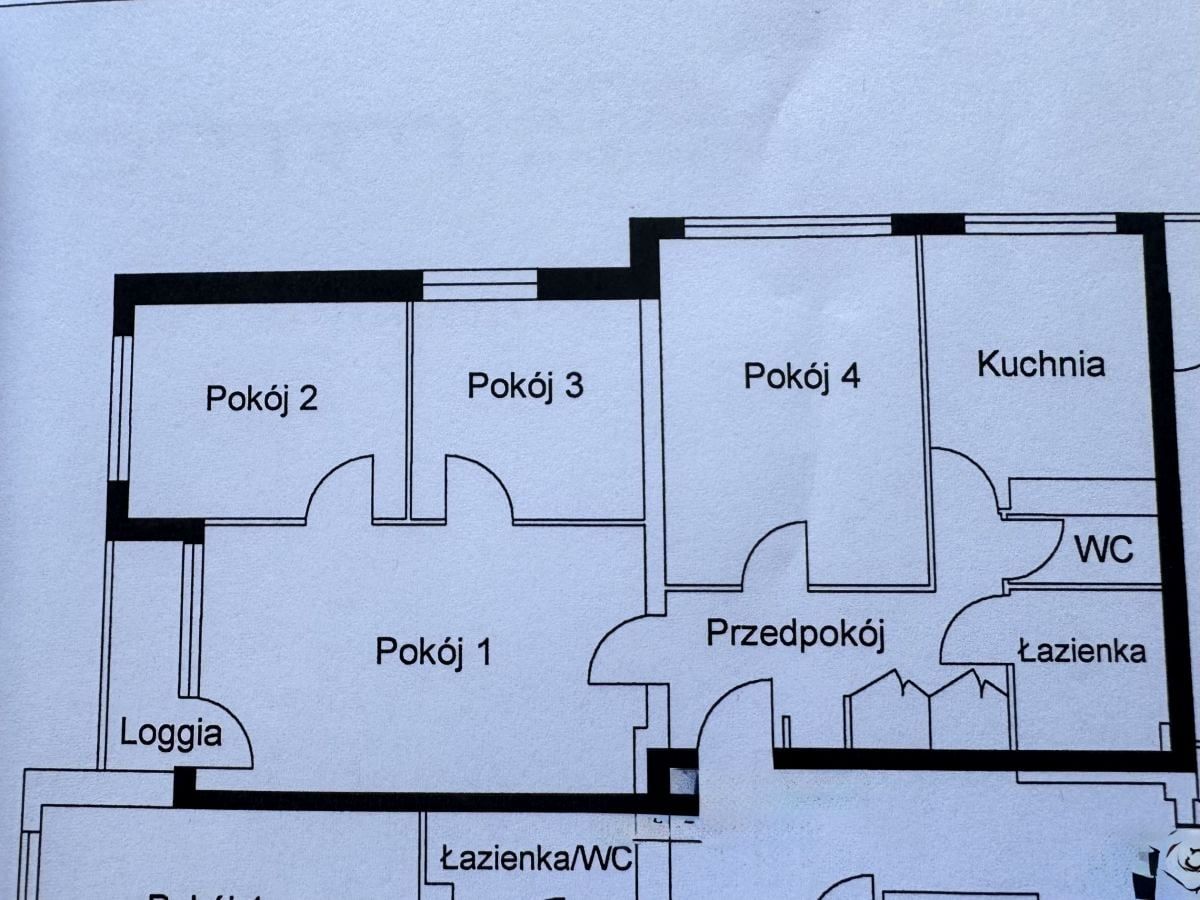 Mieszkanie 4-pokojowe Gliwice Śródmieście, AI. Majowa. Zdjęcie 16