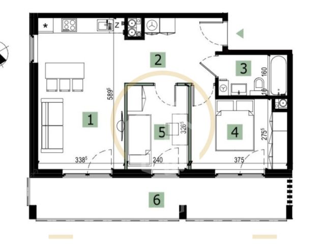 Mieszkanie 3-pokojowe Lublin Kośminek, ul. Garbarska. Zdjęcie 13