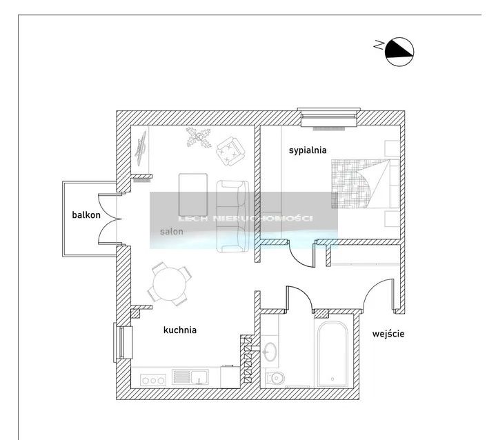 Mieszkanie 2-pokojowe Ząbki, ul. Krucza. Zdjęcie 22