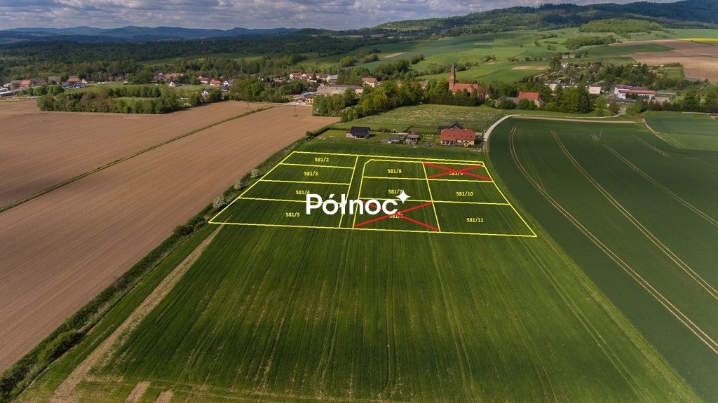 Działka budowlana Jaszkowa Dolna. Zdjęcie 2