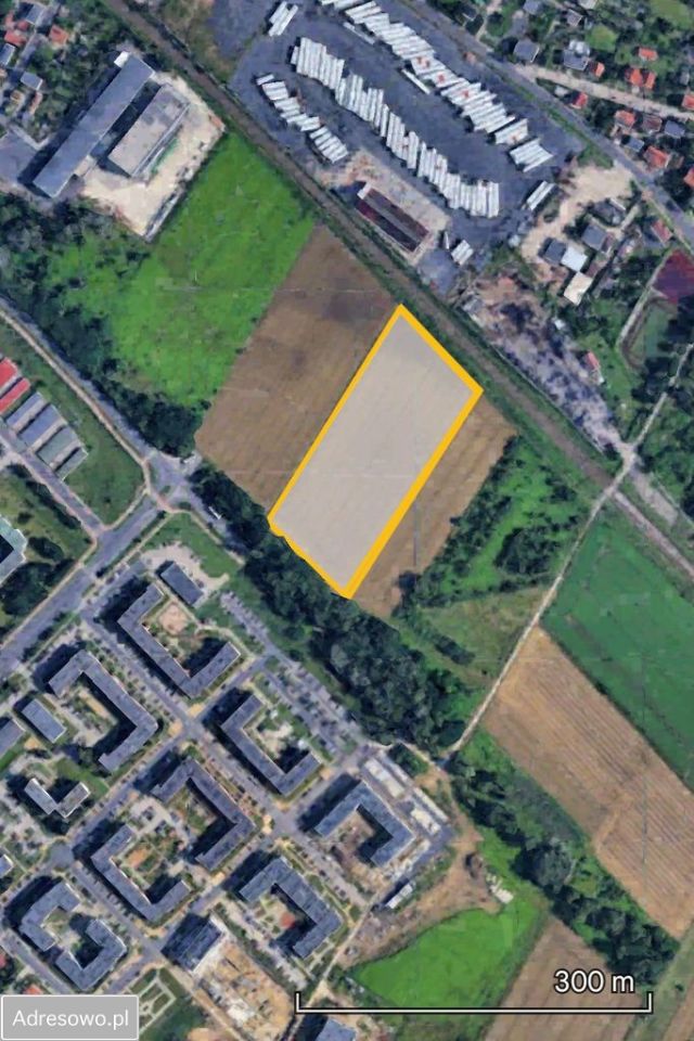 Działka inwestycyjna Głogów, ul. Henryka Głogowskiego. Zdjęcie 5