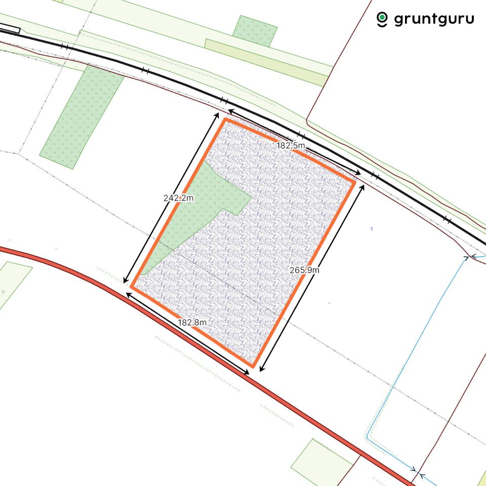 Działka inwestycyjna Niedźwiada. Zdjęcie 7