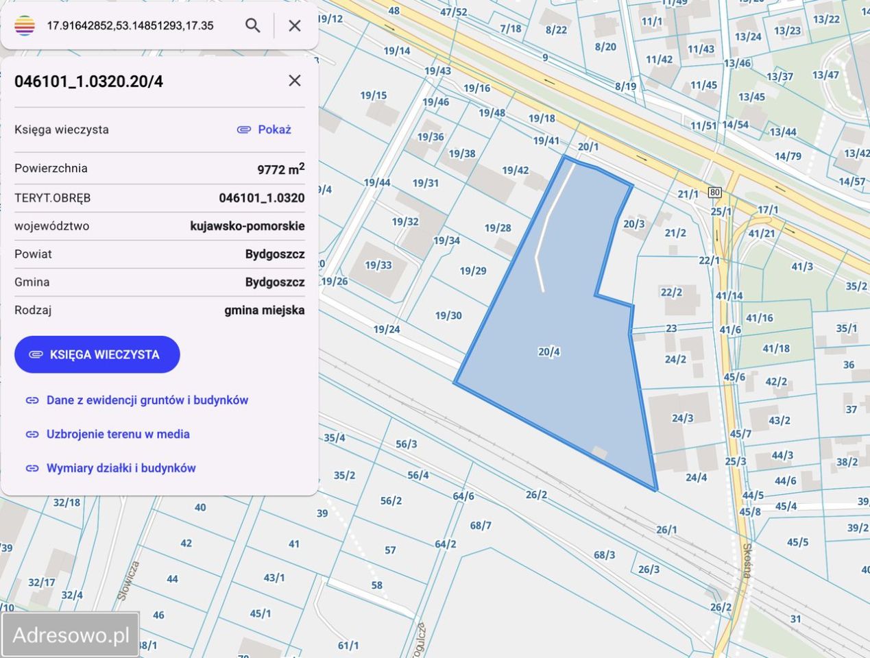 Działka inwestycyjna Bydgoszcz Osowa Góra, ul. Grunwaldzka. Zdjęcie 2