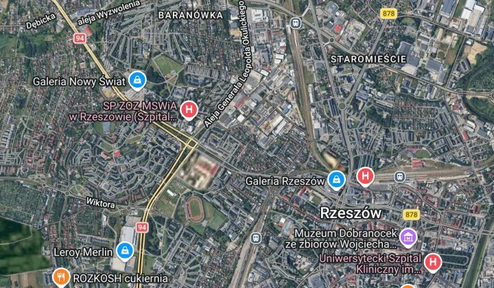 Mieszkanie 2-pokojowe Rzeszów Krakowska , ul. Króla Stanisława Augusta
