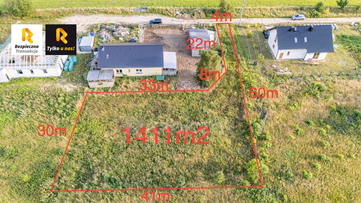 Działka budowlana Gowino, ul. Diamentowa