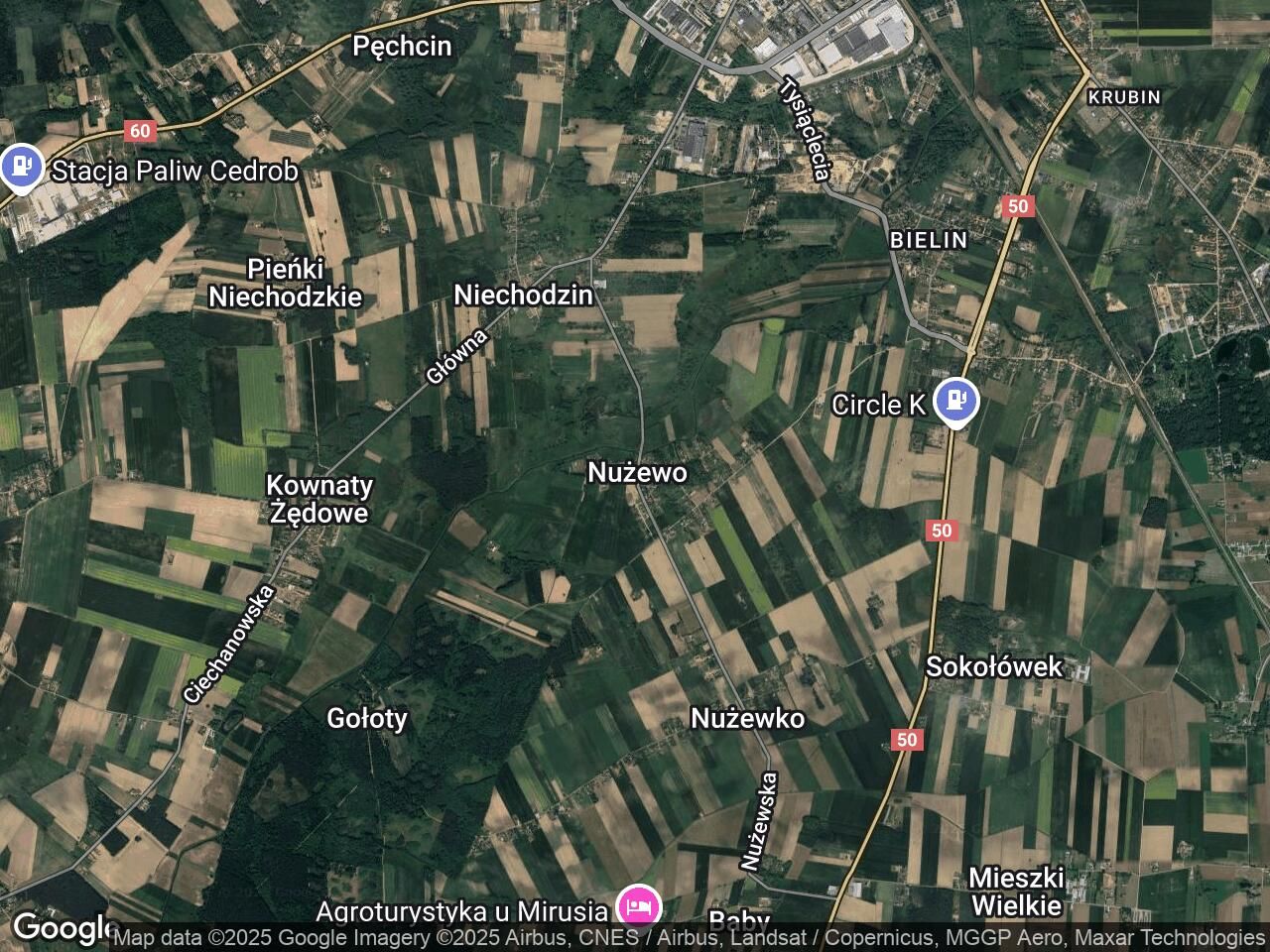 Działka budowlana Nużewo