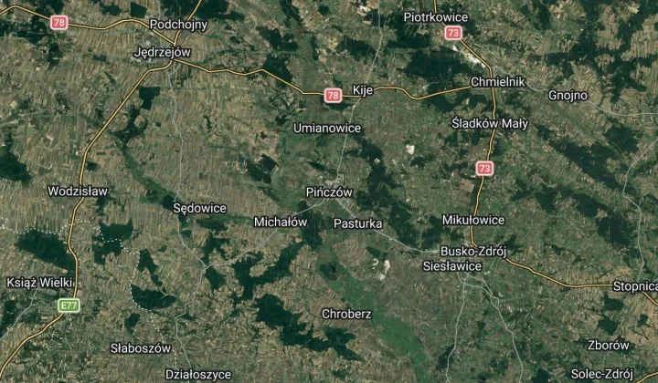 Działka rekreacyjna Pińczów, Nida