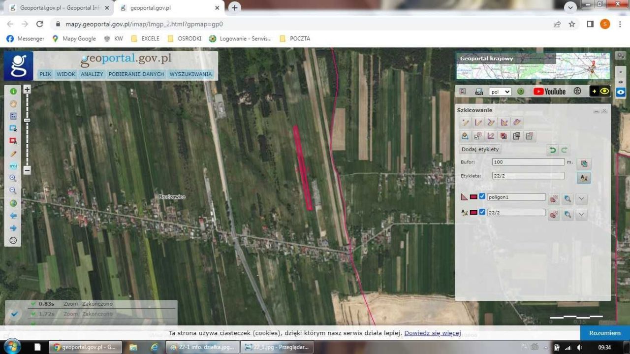 Działka rolna Brudzowice. Zdjęcie 8