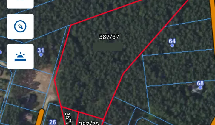 Działka rekreacyjna Gulczewo Podborze, ul. Polna