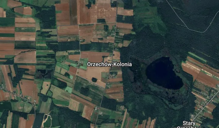 Działka rekreacyjna Orzechów-Kolonia