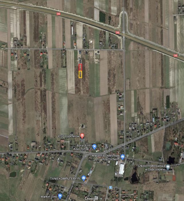 Działka budowlana Dobrzelów. Zdjęcie 7