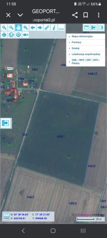 Działka inwestycyjna Jęczniki Wielkie. Zdjęcie 1