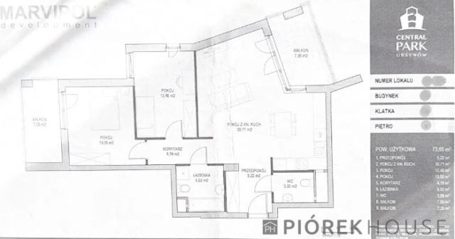 Mieszkanie 3-pokojowe Warszawa Ursynów, ul. Kłobucka. Zdjęcie 8