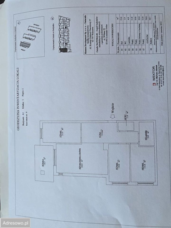 Mieszkanie 4-pokojowe Łomianki Dolne, ul. Wiślana. Zdjęcie 20