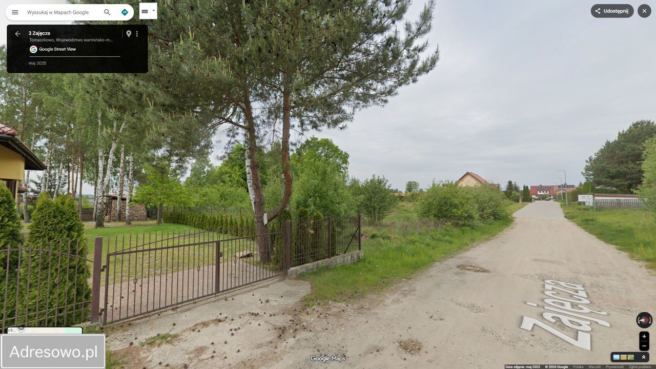 Działka budowlana Tomaszkowo, ul. Zajęcza. Zdjęcie 4