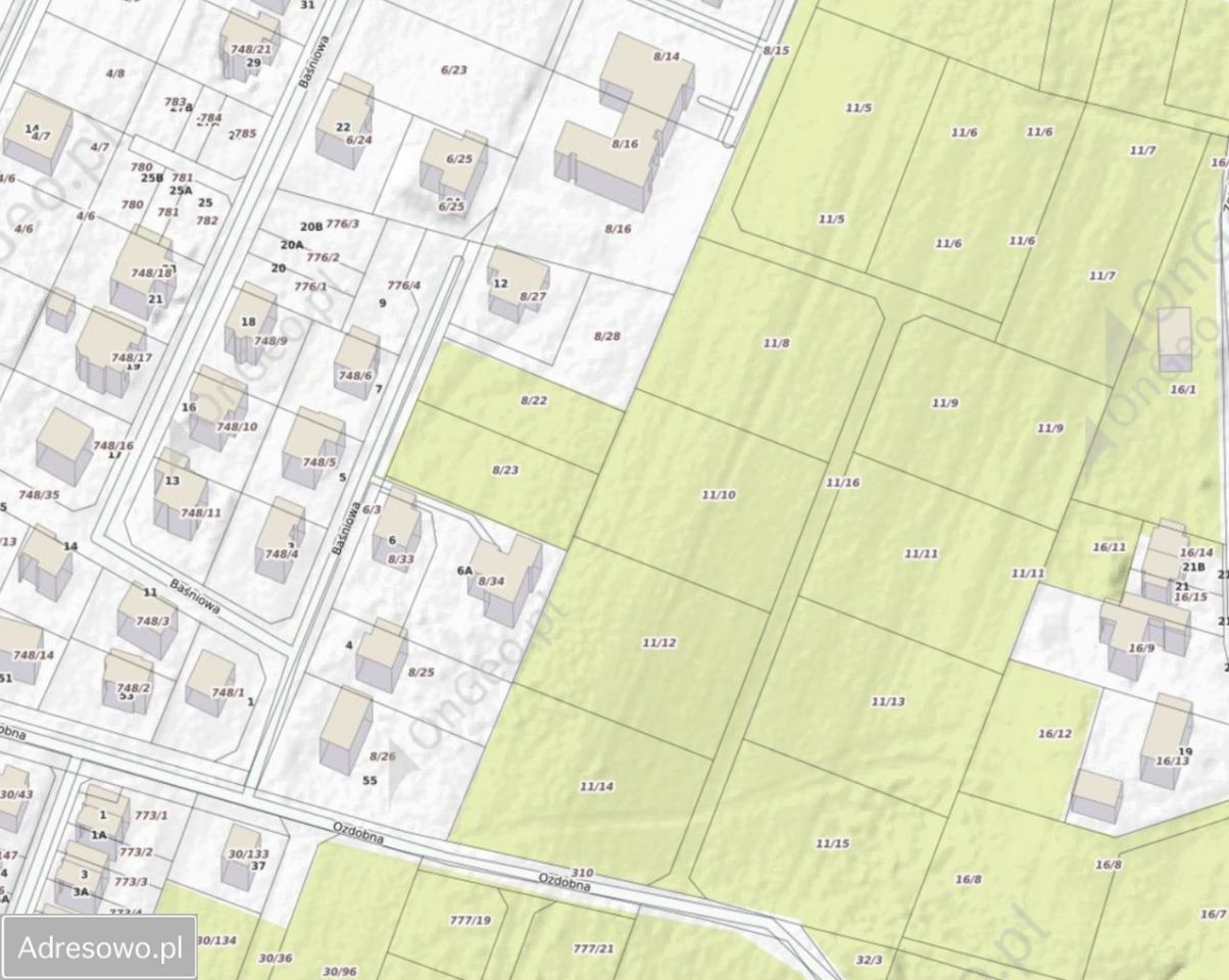 Działka budowlana Mierzyn, ul. Baśniowa. Zdjęcie 2