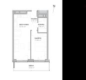 Mieszkanie 2-pokojowe Wrocław Tarnogaj, ul. Piękna. Zdjęcie 4