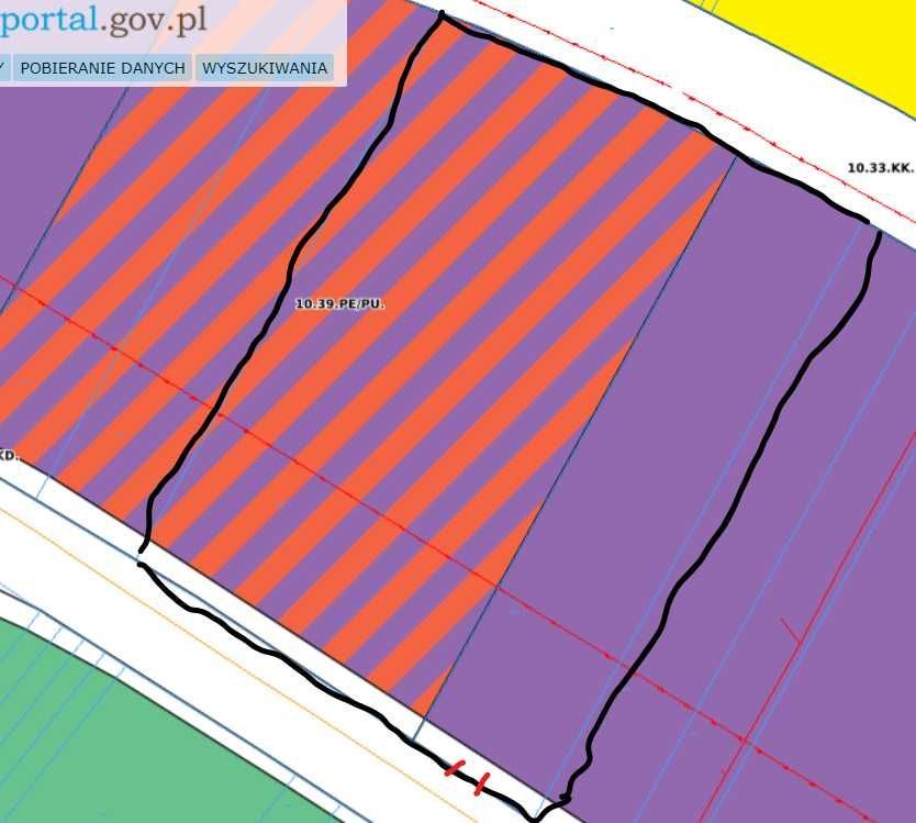 Działka inwestycyjna Niedźwiada. Zdjęcie 3