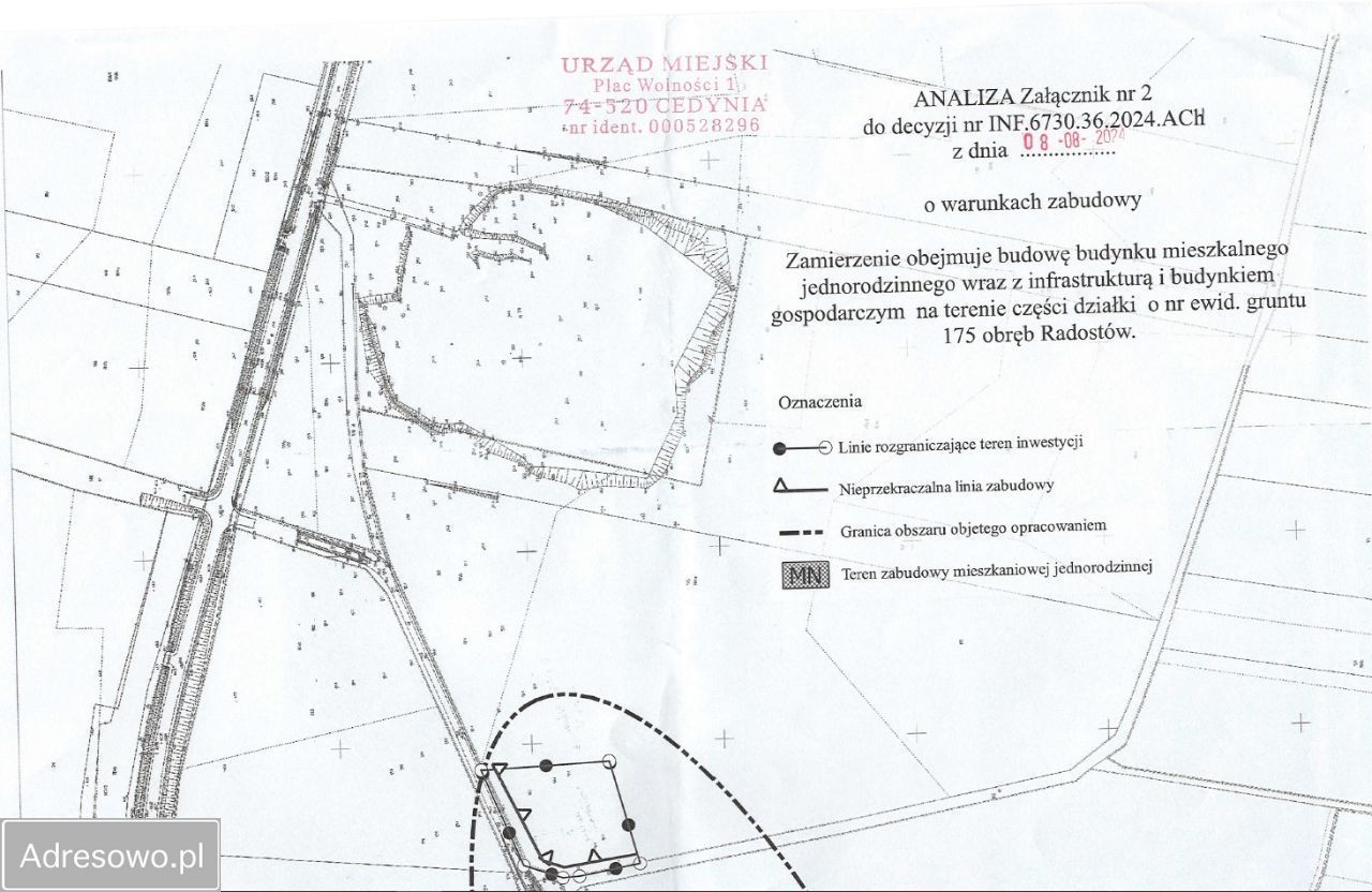 Działka budowlana Cedynia, ul. Śliwkowa. Zdjęcie 3