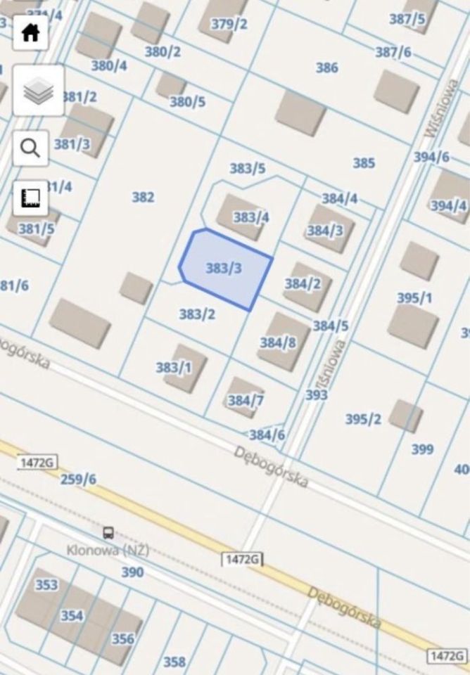 Działka inwestycyjna Rumia Centrum, ul. Wiśniowa. Zdjęcie 4