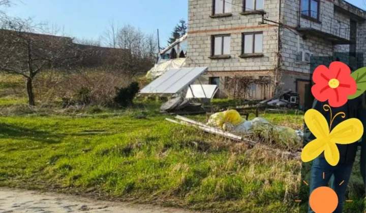 dom wolnostojący, 4 pokoje Poliksy