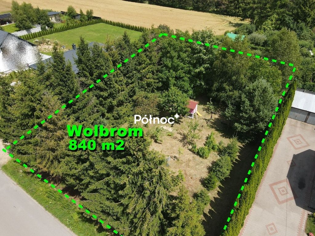 Działka budowlana Wolbrom, ul. Zacisze. Zdjęcie 1