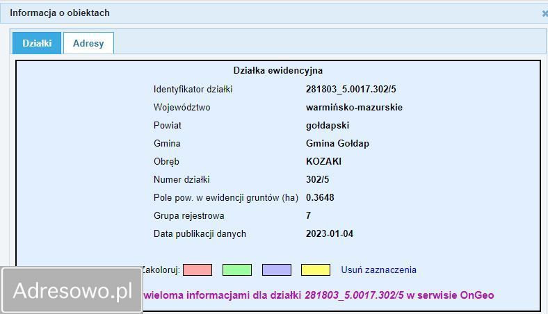 Działka budowlana Kołkowo. Zdjęcie 6