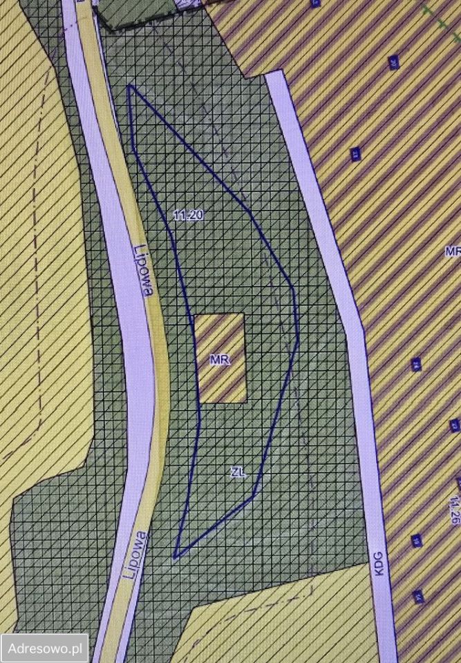 Działka siedliskowa Dys, ul. Lipowa