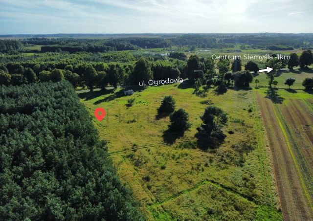 Działka rolno-budowlana Siemyśl, ul. Ogrodowa. Zdjęcie 7