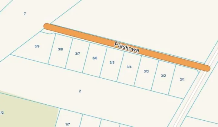 Działka budowlana Sierniki