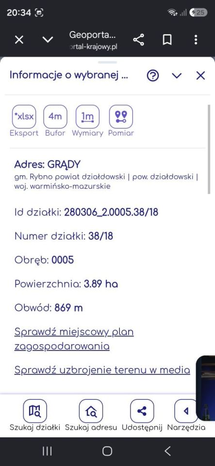 Działka rolna Grądy. Zdjęcie 3