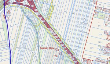 Działka inwestycyjna Sękocin Stary, ul. Graniczna