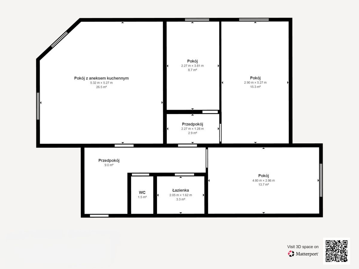 Mieszkanie 4-pokojowe Łódź Bałuty, ul. Okoniowa. Zdjęcie 19