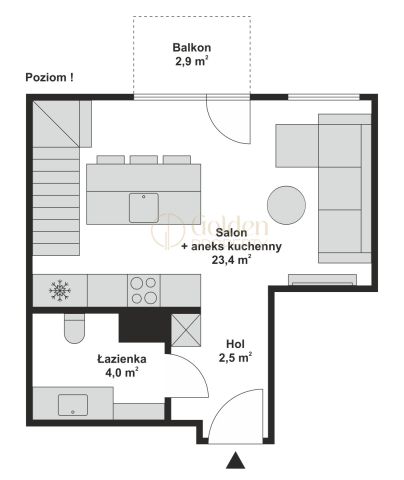 Mieszkanie 2-pokojowe Gdańsk Śródmieście, ul. Toruńska. Zdjęcie 19