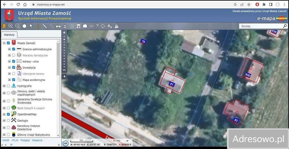 Działka budowlana Zamość, ul. Lwowska. Zdjęcie 3