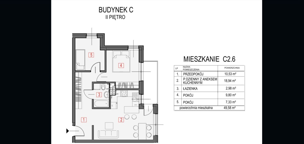 Mieszkanie 3-pokojowe Rabka-Zdrój, ul. Podhalańska. Zdjęcie 14
