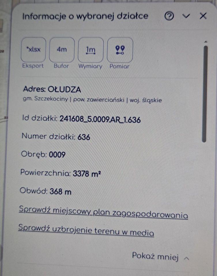 Działka budowlana Ołudza. Zdjęcie 2