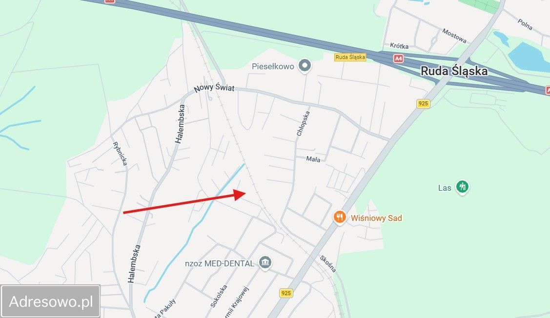 Działka budowlana Ruda Śląska Halemba, ul. Mazurska. Zdjęcie 2