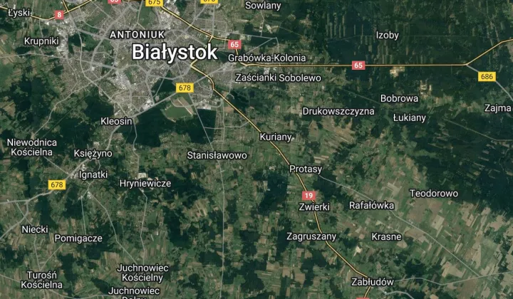 Działka siedliskowa Białystok Dojlidy Górne, ul. Liniowa