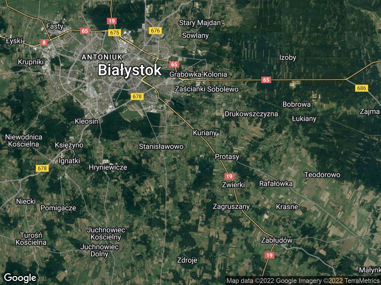 Działka siedliskowa Białystok Dojlidy Górne, ul. Liniowa