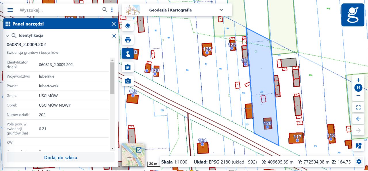 Działka budowlana Nowy Uścimów. Zdjęcie 3