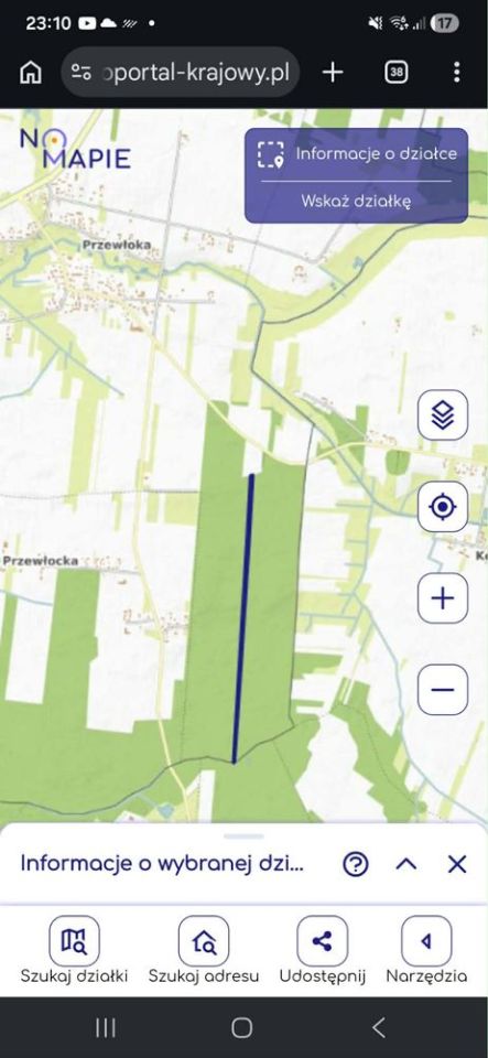 Działka leśna Przewłoka. Zdjęcie 2