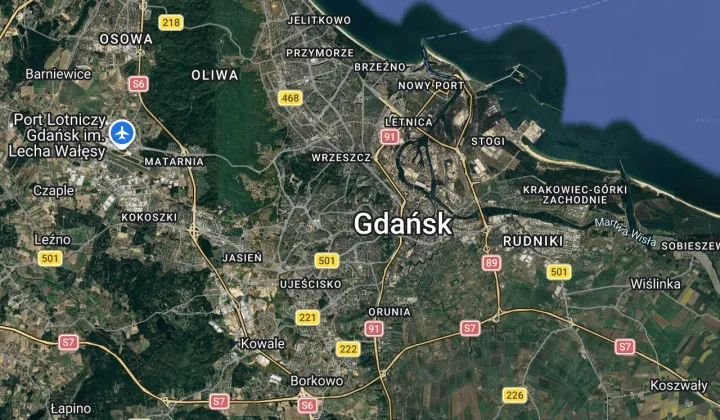 Mieszkanie 3-pokojowe Gdańsk Siedlce, ul. Powstańców Warszawskich