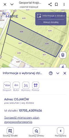 Działka rolno-budowlana Osjaków, ul. Sieradzka. Zdjęcie 1