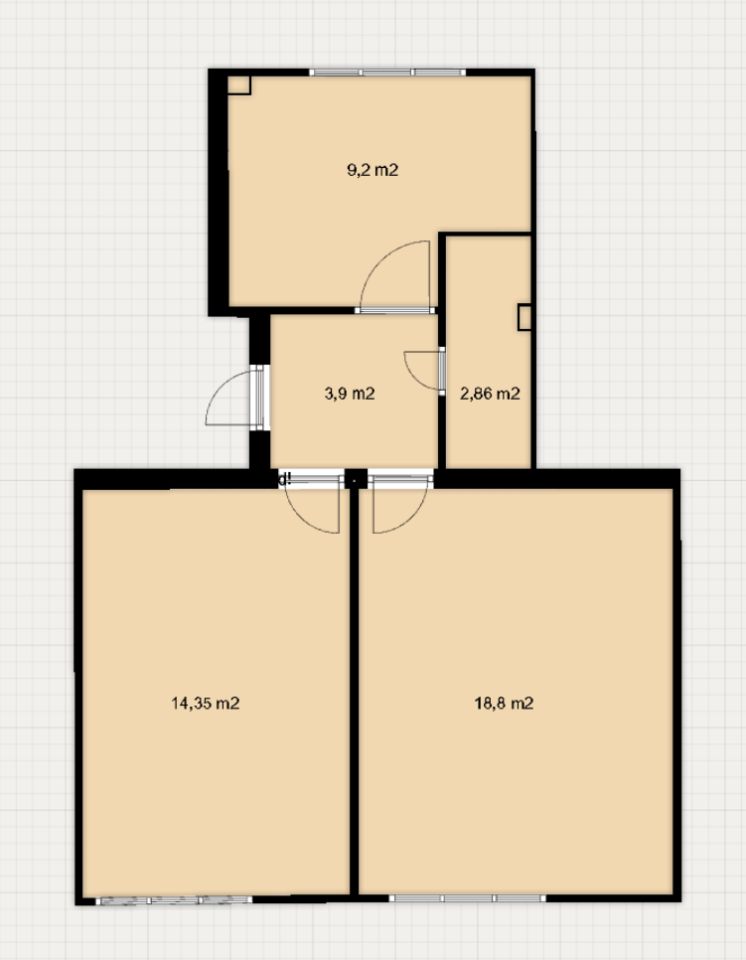 Mieszkanie 3-pokojowe Warszawa Śródmieście, al. "Solidarności". Zdjęcie 10