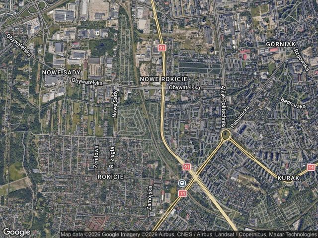 Działka rod Łódź Górna, al. Jana Pawła II. Zdjęcie 1