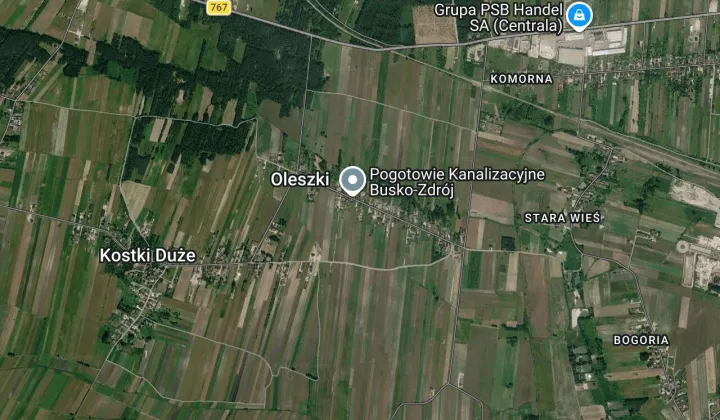 Działka rolno-budowlana Oleszki