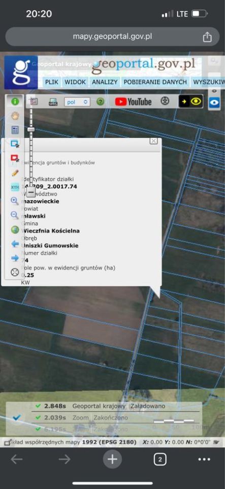 Działka rolna Uniszki Gumowskie. Zdjęcie 6
