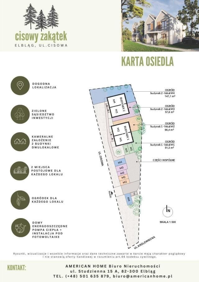 bliźniak, 4 pokoje Elbląg, ul. Cisowa. Zdjęcie 15