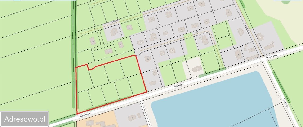 Działka budowlana Glinik, ul. Kolonijna. Zdjęcie 4